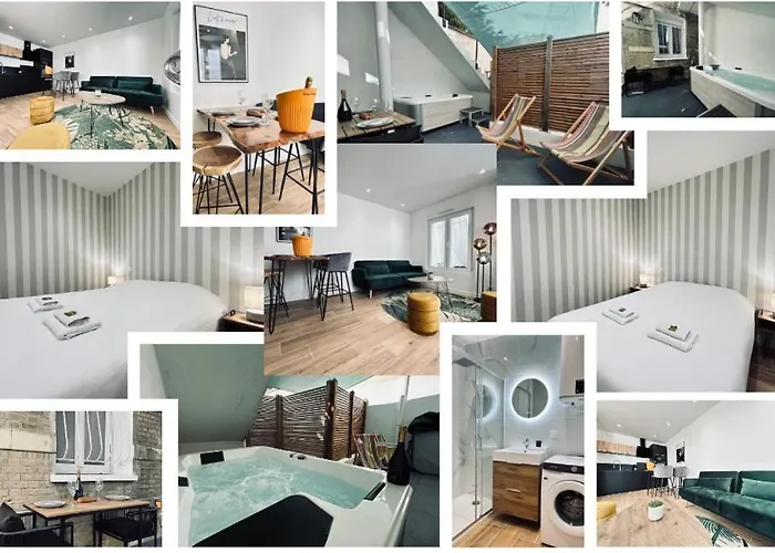 Apartment 1 Lenoir Cocon Romantique Avec Jacuzzi Au Centre