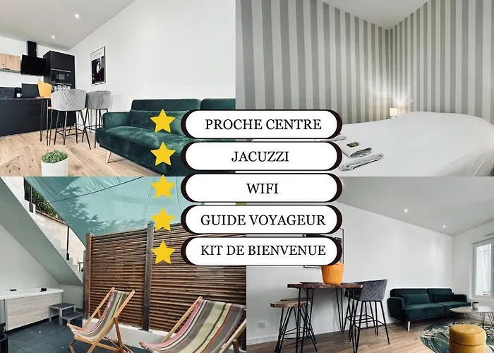 1 Lenoir Cocon Romantique Avec Jacuzzi Au Centre Apartment *